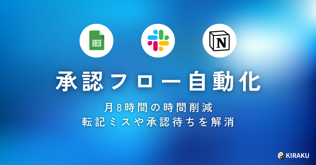 売上報告フローを完全自動化