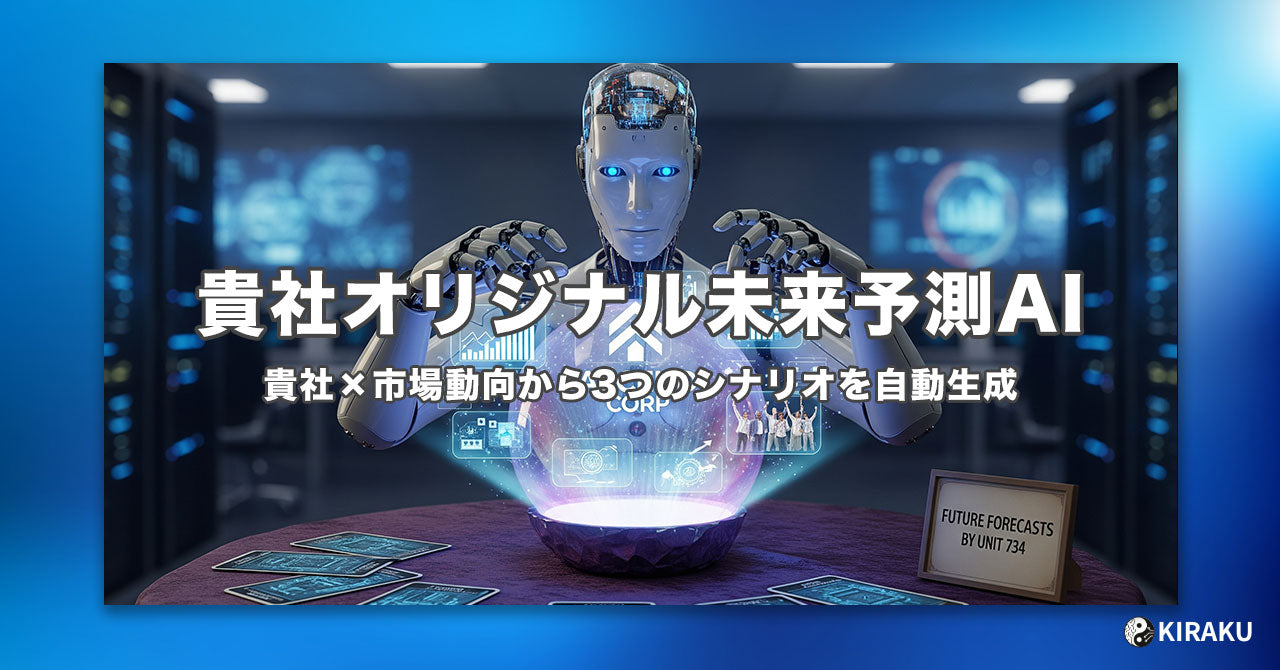 オリジナル未来予測AI